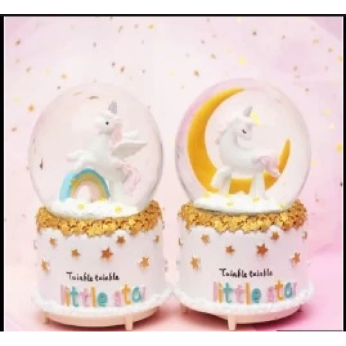 Unicorn Kar Küresi Orta Boy