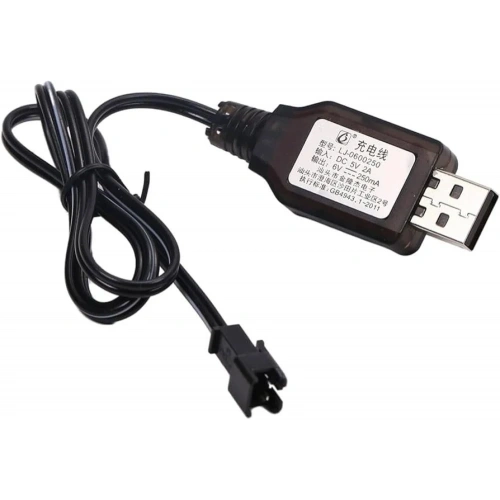 Usb Şarjlı 6v Oyuncak Bataryası Sm-2p Dişi