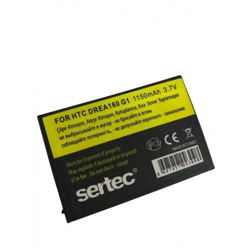 Uyumlu Batarya 3,7v 1.100 Mah Htc G1 Dream İçin