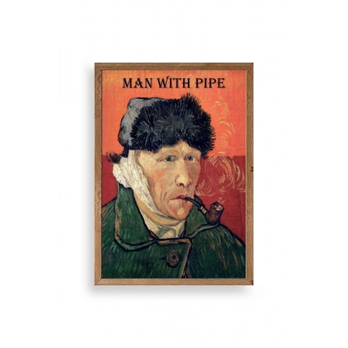 Van Gogh Ahşap Çerçeveli Tablo 23 x 30