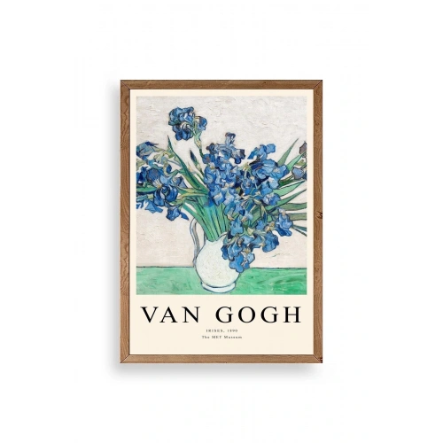 Van Gogh Ahşap Çerçeveli Tablo 23 x 30