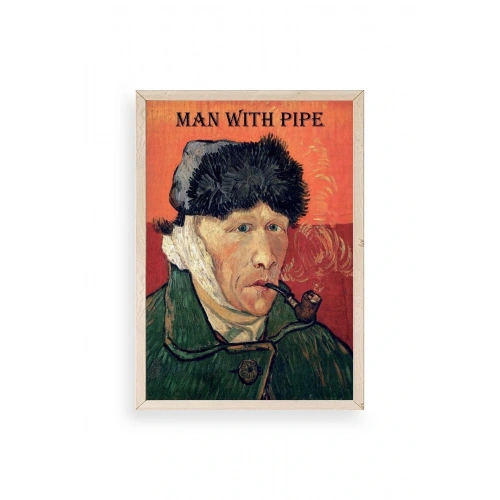 Van Gogh Ahşap Çerçeveli Tablo 23 x 30