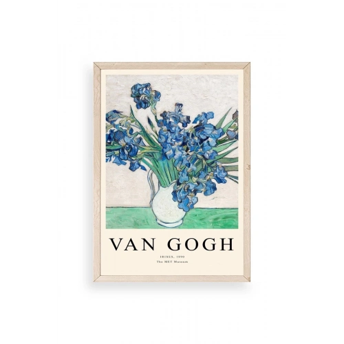 Van Gogh Ahşap Çerçeveli Tablo 30 x 42