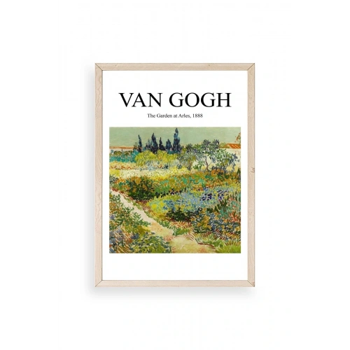 Van Gogh Ahşap Çerçeveli Tablo 30 x 42