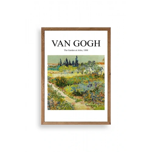 Van Gogh Ahşap Çerçeveli Tablo 50 x 70