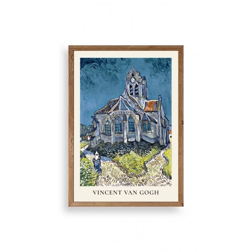 Van Gogh Ahşap Çerçeveli Tablo 50 x 70