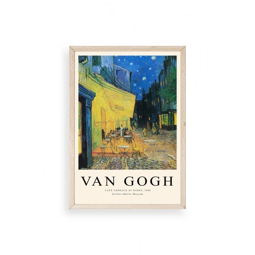 Van Gogh Ahşap Çerçeveli Tablo 50 x 70