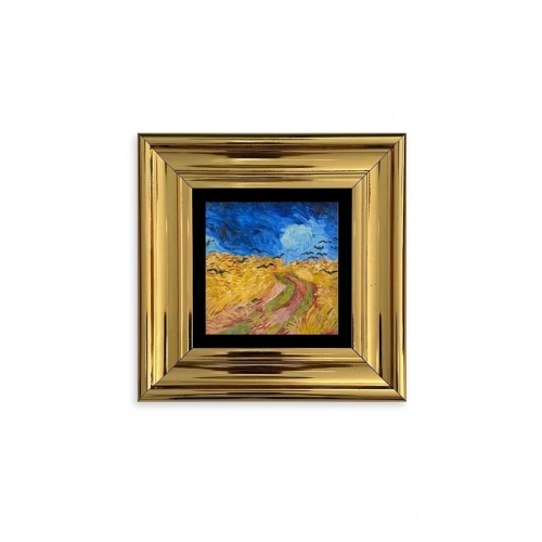 Van Gogh Çerçeveli Taş Tablo 20 cm
