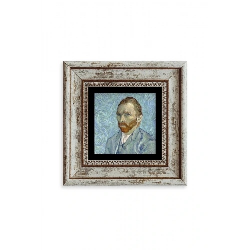 Van Gogh Çerçeveli Taş Tablo 20 cm