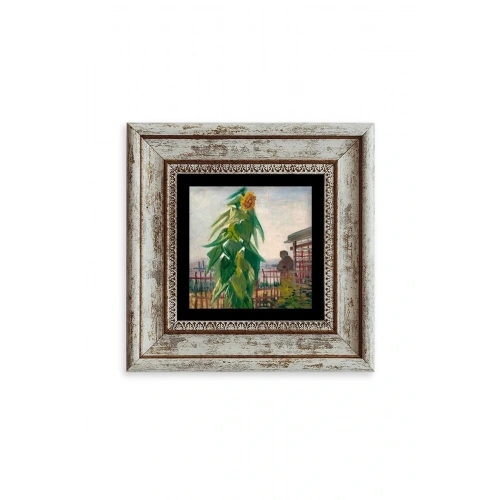 Van Gogh Çerçeveli Taş Tablo 20 cm