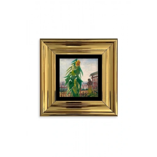 Van Gogh Çerçeveli Taş Tablo 20 cm