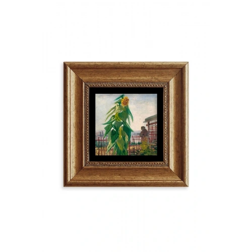 Van Gogh Çerçeveli Taş Tablo 20 cm