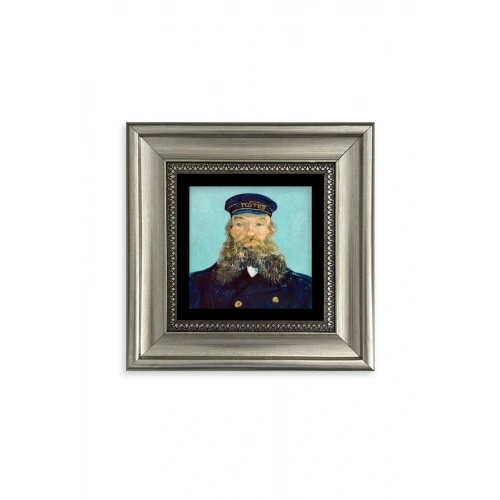 Van Gogh Çerçeveli Taş Tablo 20 cm