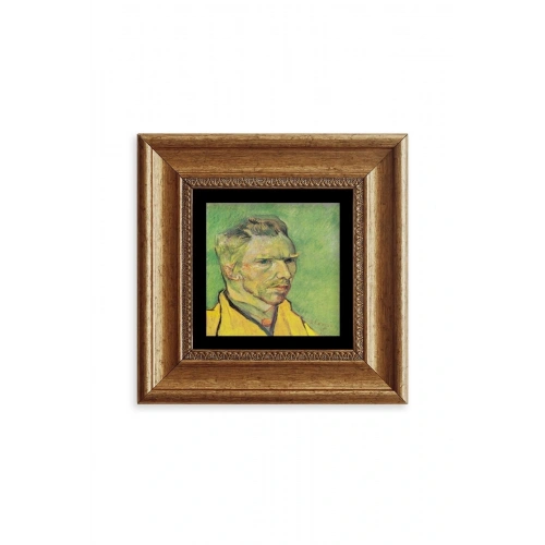 Van Gogh Çerçeveli Taş Tablo 20 cm
