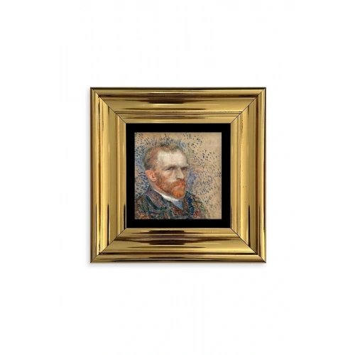 Van Gogh Çerçeveli Taş Tablo 20 cm