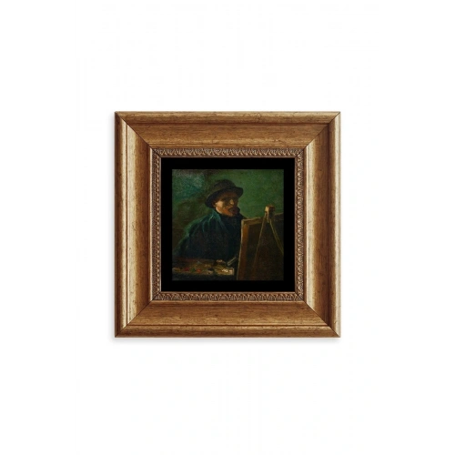 Van Gogh Çerçeveli Taş Tablo 20 cm