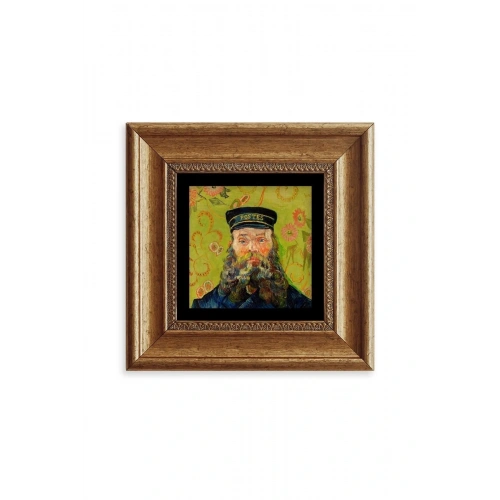 Van Gogh Çerçeveli Taş Tablo 20 cm