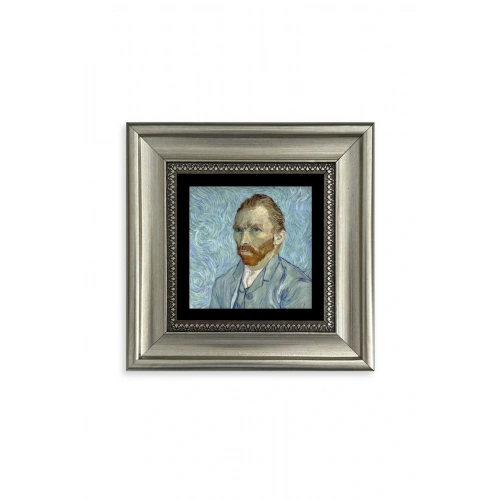 Van Gogh Çerçeveli Taş Tablo 20 cm