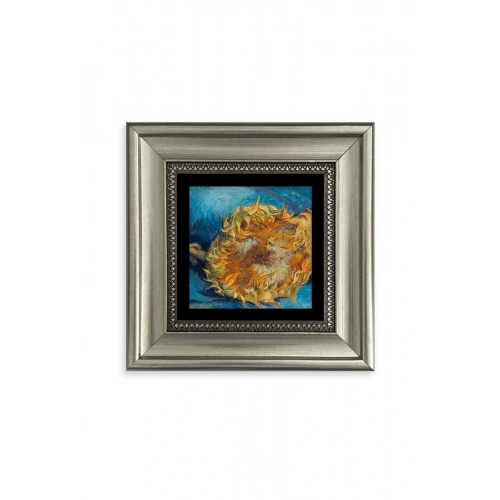 Van Gogh Çerçeveli Taş Tablo 20 cm