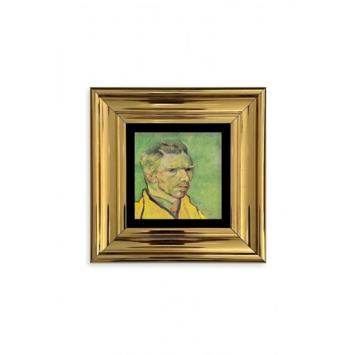 Van Gogh Çerçeveli Taş Tablo 20 cm