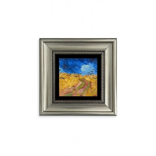 Van Gogh Çerçeveli Taş Tablo 20 cm