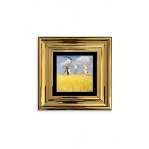 Van Gogh Çerçeveli Taş Tablo 20 cm