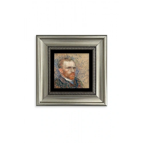 Van Gogh Çerçeveli Taş Tablo 20 cm