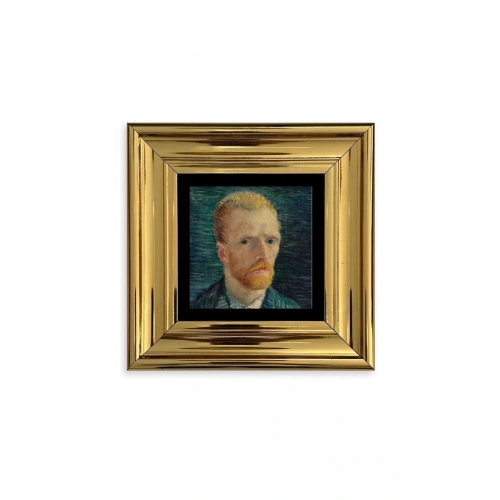 Van Gogh Çerçeveli Taş Tablo 20 cm