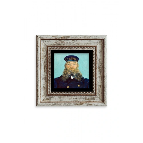 Van Gogh Çerçeveli Taş Tablo 20 cm