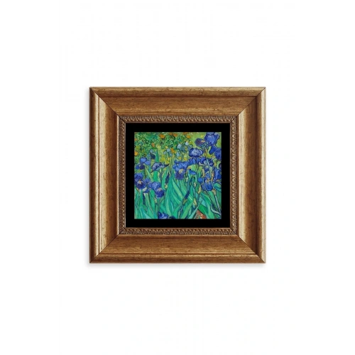 Van Gogh Çerçeveli Taş Tablo 20 cm