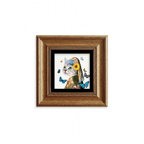 Van Gogh Çerçeveli Taş Tablo 20 cm