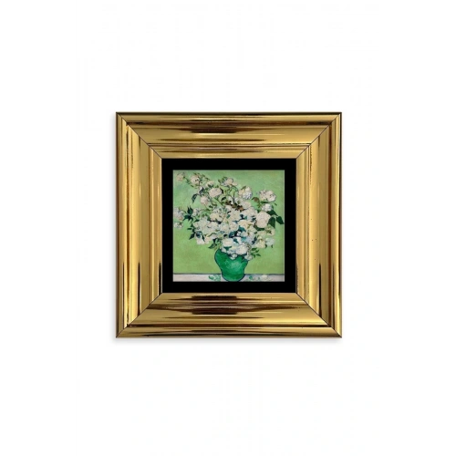 Van Gogh Çerçeveli Taş Tablo 20 cm