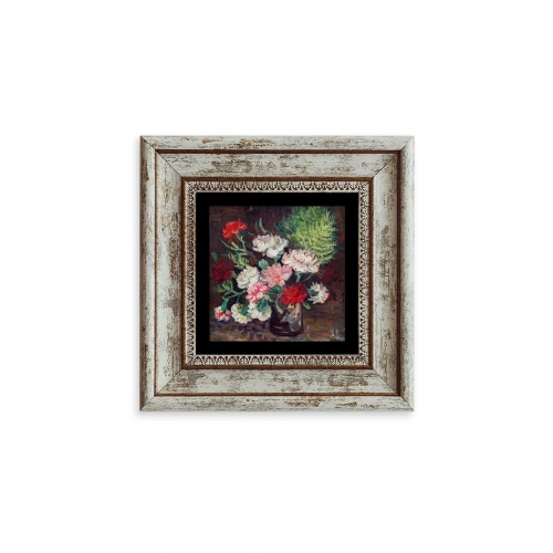 Van Gogh Çerçeveli Taş Tablo 20 cm
