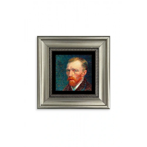Van Gogh Çerçeveli Taş Tablo 20 cm
