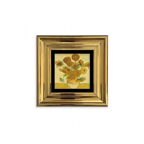 Van Gogh Çerçeveli Taş Tablo 20 cm