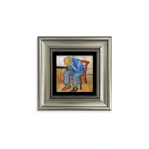 Van Gogh Çerçeveli Taş Tablo 20 cm