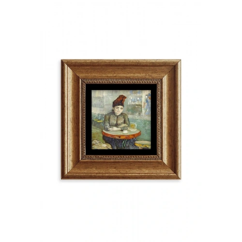 Van Gogh Çerçeveli Taş Tablo 20 cm