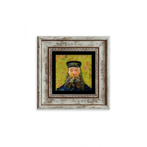 Van Gogh Çerçeveli Taş Tablo 20 cm