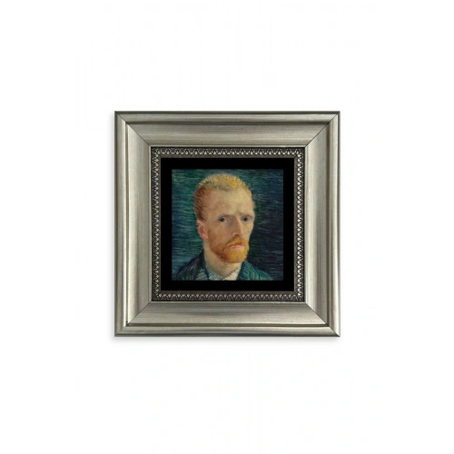 Van Gogh Çerçeveli Taş Tablo 20 cm