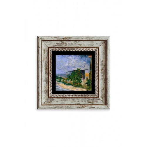 Van Gogh Çerçeveli Taş Tablo 20 cm