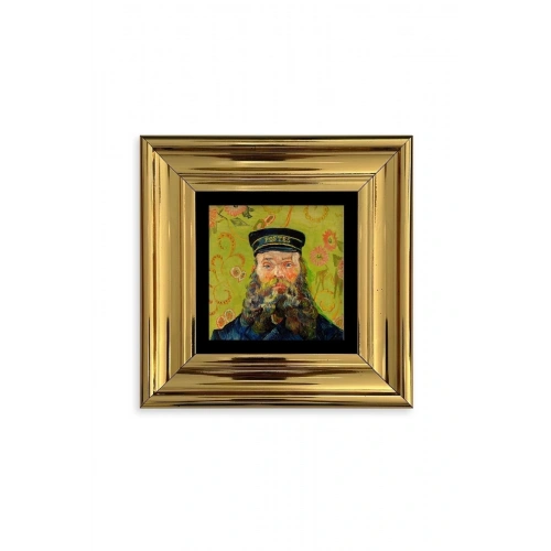 Van Gogh Çerçeveli Taş Tablo 20 cm