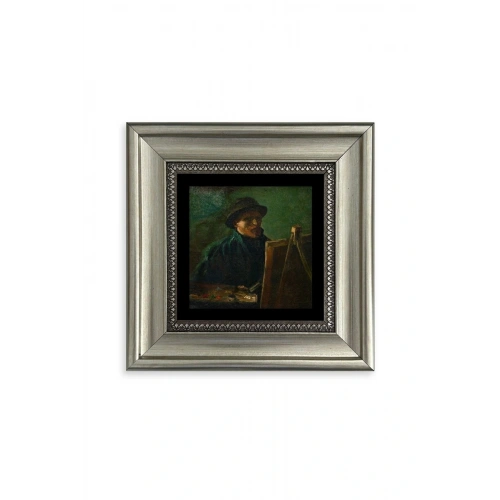 Van Gogh Çerçeveli Taş Tablo 20 cm
