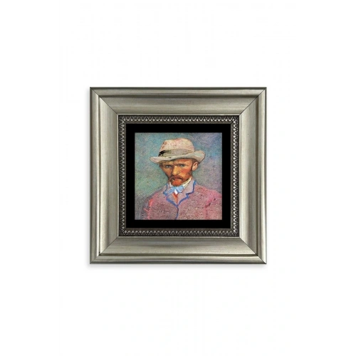 Van Gogh Çerçeveli Taş Tablo 20 cm
