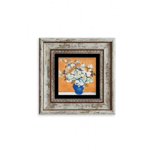Van Gogh Çerçeveli Taş Tablo 20 cm