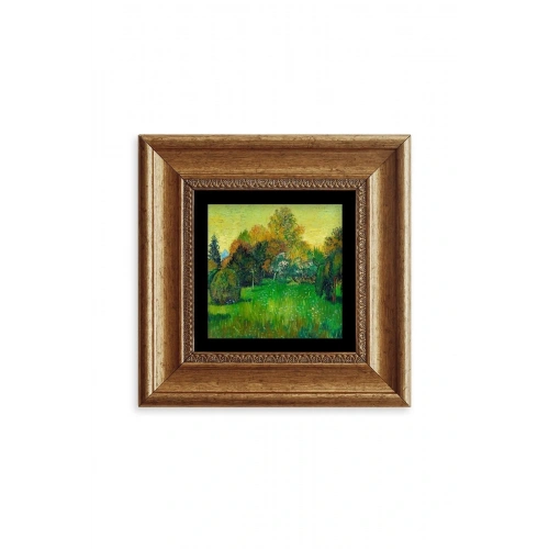Van Gogh Çerçeveli Taş Tablo 20 cm