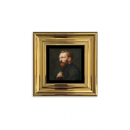 Van Gogh Çerçeveli Taş Tablo 20 cm