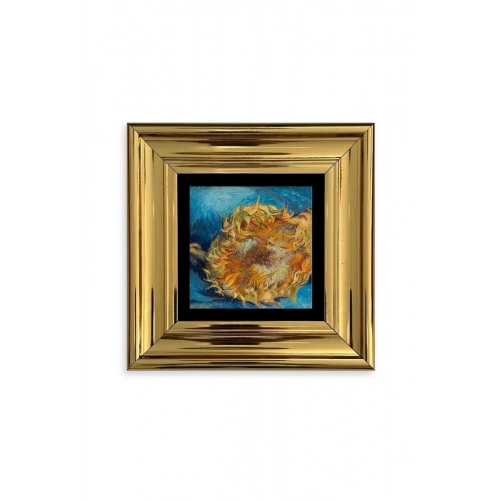 Van Gogh Çerçeveli Taş Tablo 20 cm