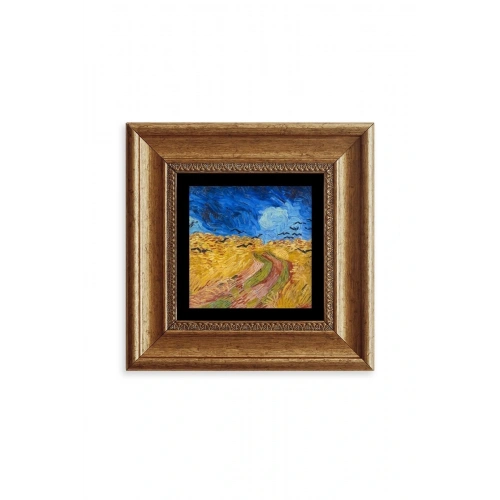 Van Gogh Çerçeveli Taş Tablo 20 cm