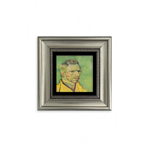 Van Gogh Çerçeveli Taş Tablo 20 cm