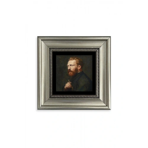 Van Gogh Çerçeveli Taş Tablo 20 cm